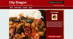 Desktop Screenshot of citydragonsd.com